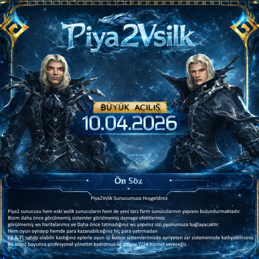 Piya2 Vslik 104-105 PvP SERVER